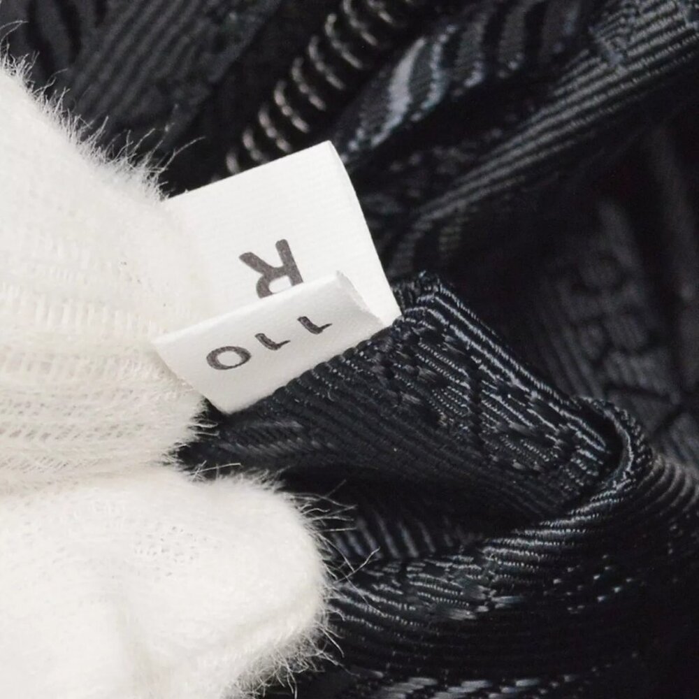 Prada Black Sequins Nylon Backpack Authentic - image 8